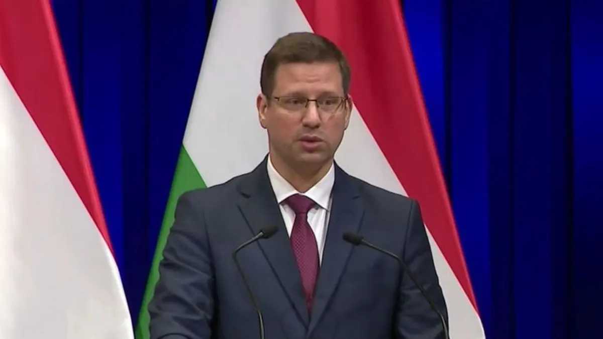 Gulyás Gergely szerint a megoldás az, hogy le kell törni az ukrán olajblokádot