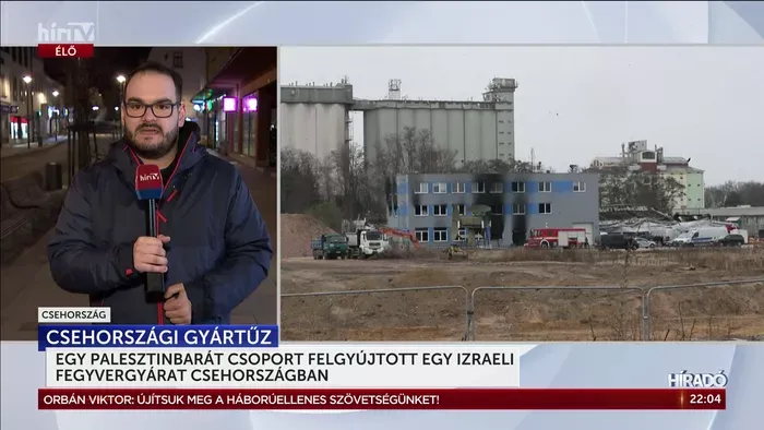 Terrortámadás érhetett egy cseh fegyvergyárat