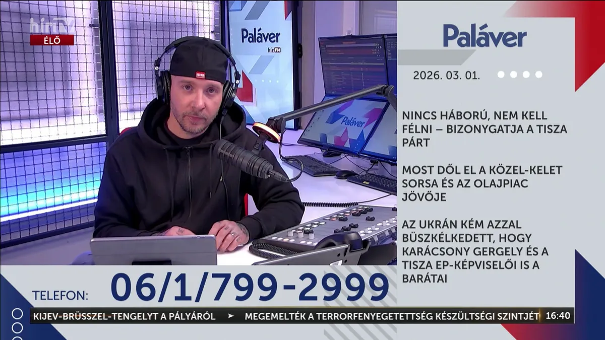 Magyar Péter bizalmasa tagadja a háború tényét – Megszólaltak a Paláver hallgatói