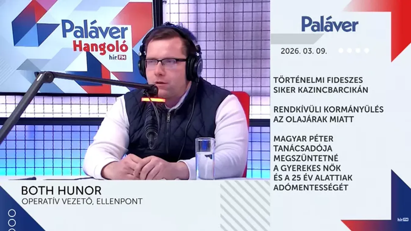 Paláver Hangoló (2026-03-09)