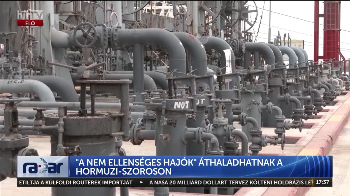 Irán részlegesen megnyitotta a Hormuzi-szorost