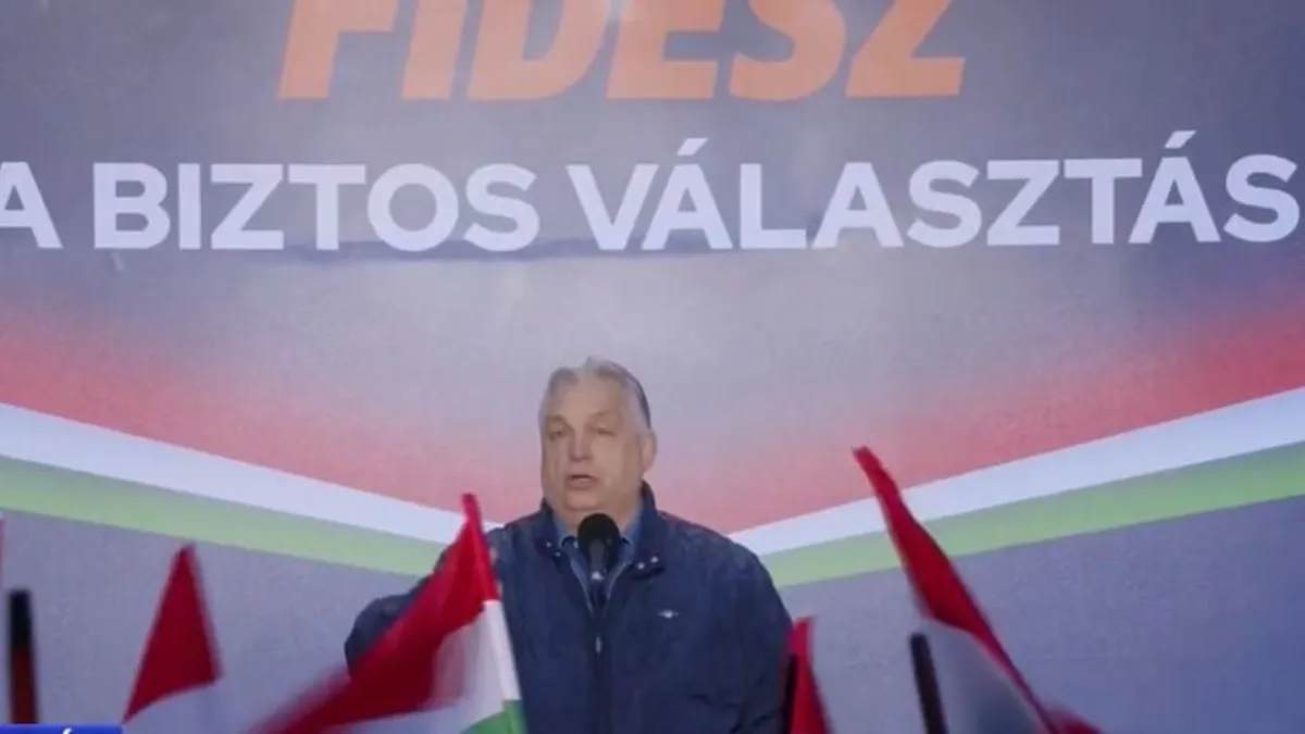 Orbán Viktor szerint a választásnak az is tétje, hogy hagyjuk-e magunkat kizsebelni