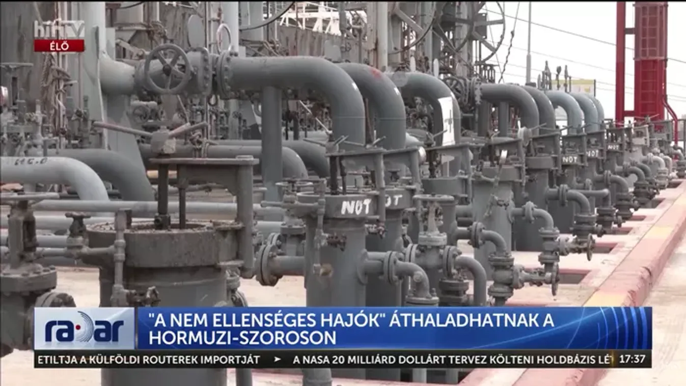 Irán részlegesen megnyitotta a Hormuzi-szorost