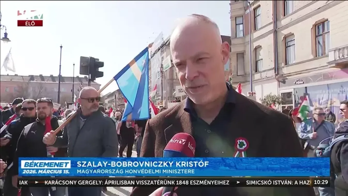 Szalay-Bobrovniczky Kristóf a Hír TV-nek: Magyarország hibrid támadás alatt áll