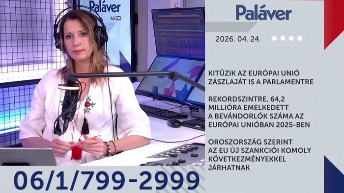 Paláver - A Parlamentre kitűzik az EU zászlaját is