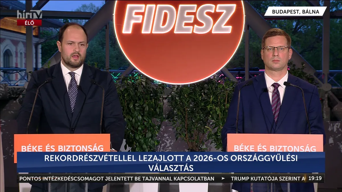 Gulyás Gergely: A sikeres lebonyolítás a közös munka és a fegyelmezettség eredménye