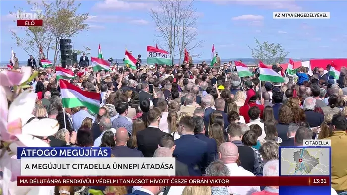 A megújult Citadella ünnepi átadása – Orbán Viktor beszéde