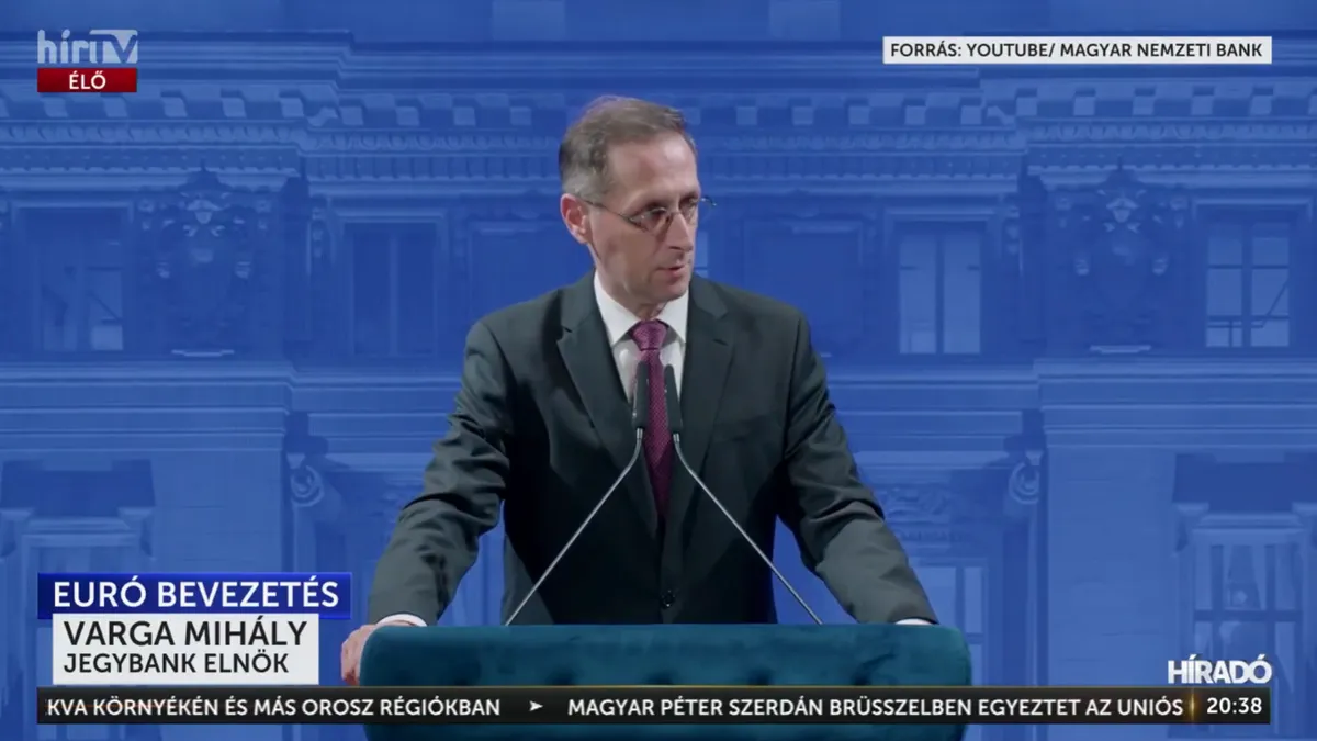 Varga Mihály: Nincs döntés az euró bevezetéséről