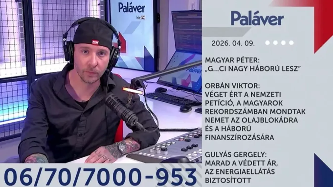 Paláver - G...ci nagy háború lesz!