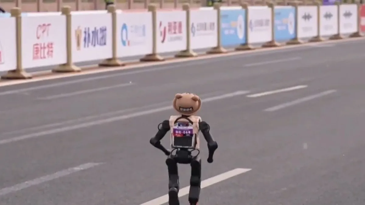 Rekordidővel nyert félmaratont egy robot