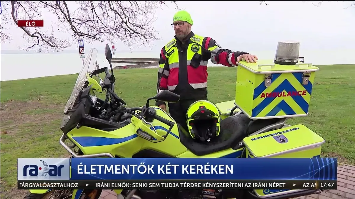 Amíg a mentőautó a dugóban áll, ők már életeket mentenek – ingyen és szabadidőben