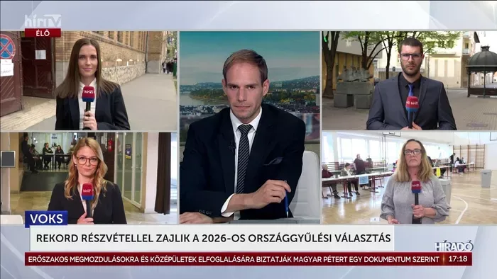 Az ország minden pontján figyelemmel kísérjük a szavazást