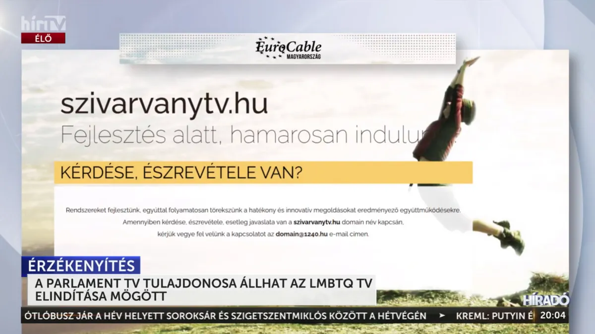 Pataki Tamás állhat az új Szivárvány TV elindítása mögött a honlap adatai alapján