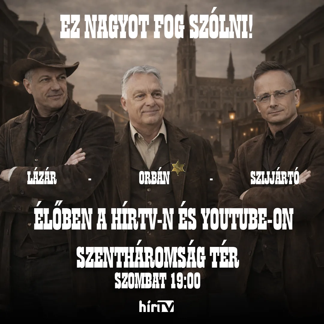 A kampányzáró eseményt velünk, a HírTV-vel élőben is kövthetik.