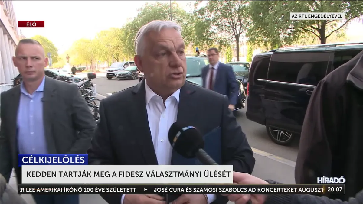 Orbán Viktor az országos választmányi ülésen jelöli ki a Fidesz megújulásának irányát