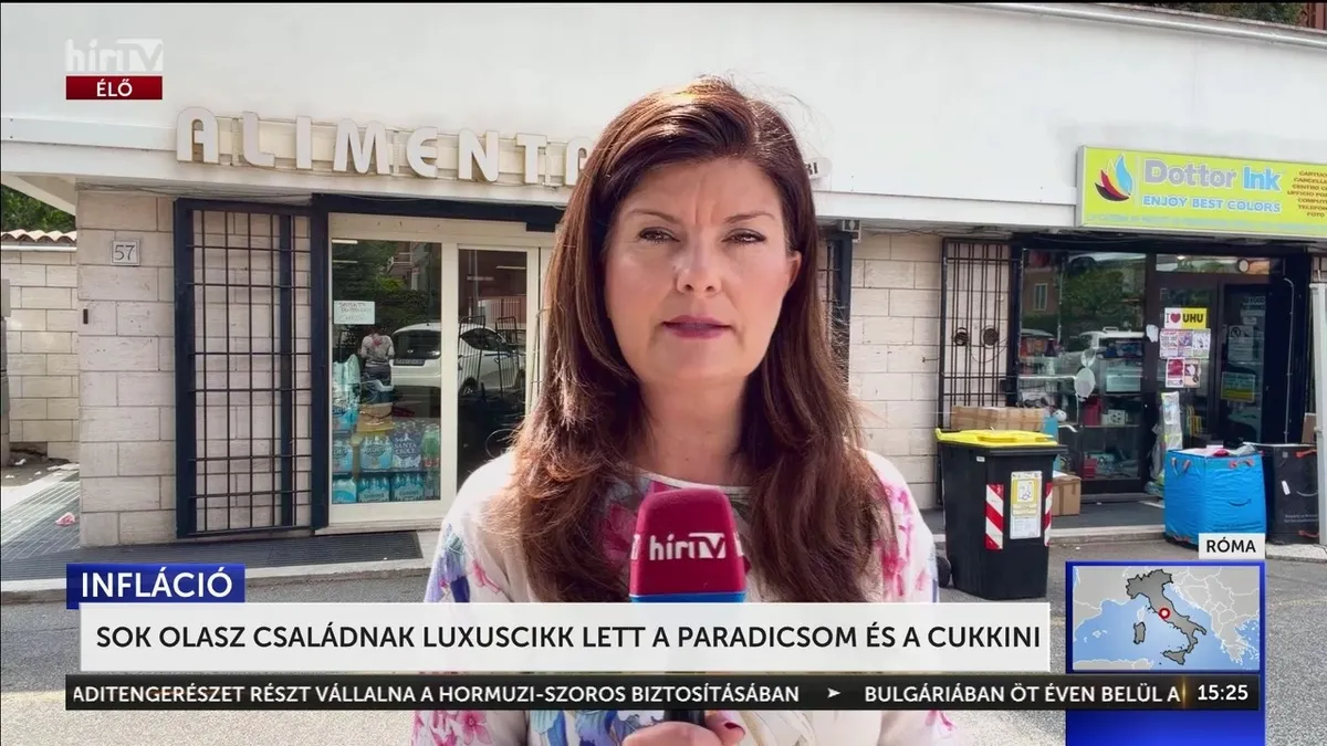 Az iráni háború miatt 18 százalékos élelmiszer-infláció fenyegeti Olaszországot