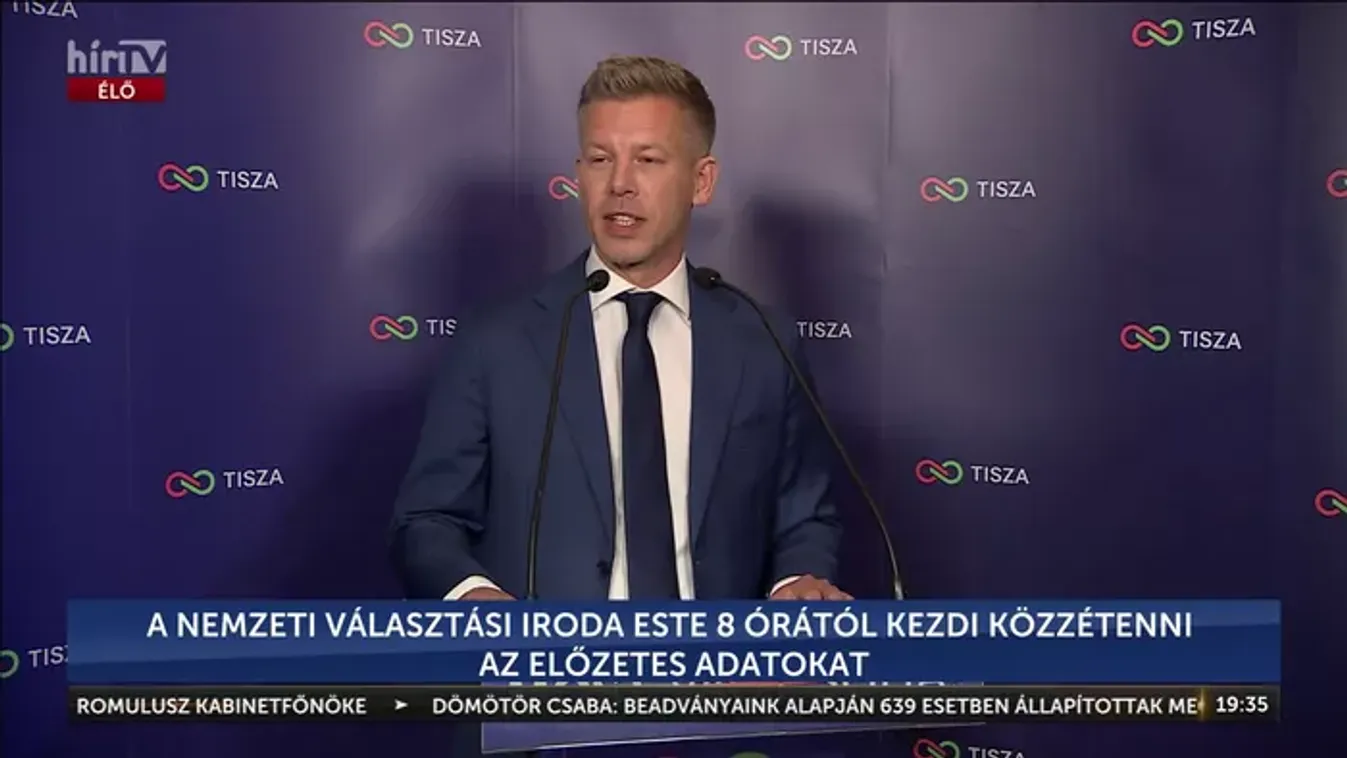 Magyar Péter óvatosan bizakodik és választási csalásokról beszél