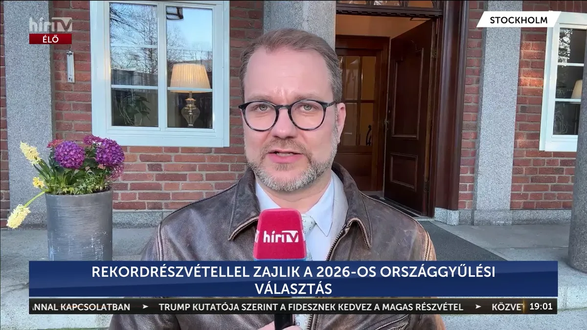 Bugynár Zoltán jelentése Stockholm ból: Rekordközeli részvétel a svéd fővárosban