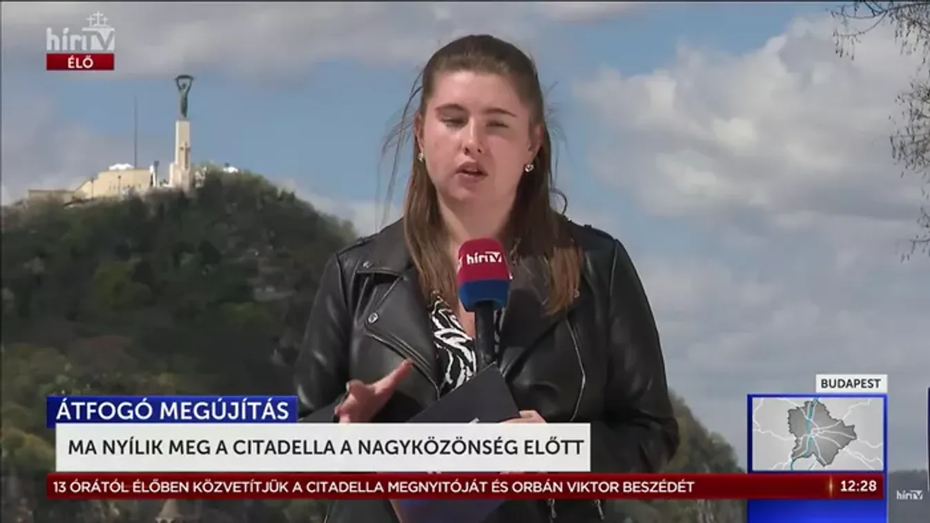 Orbán Viktor a Gellért-hegyen: kinyíltak a Citadella kapui