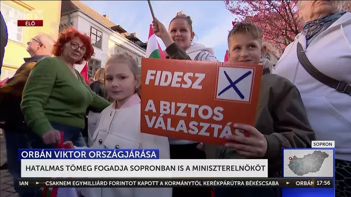 Már a helyszínen vannak: Kiderült, miről beszél ma este Orbán Viktor Sopronban