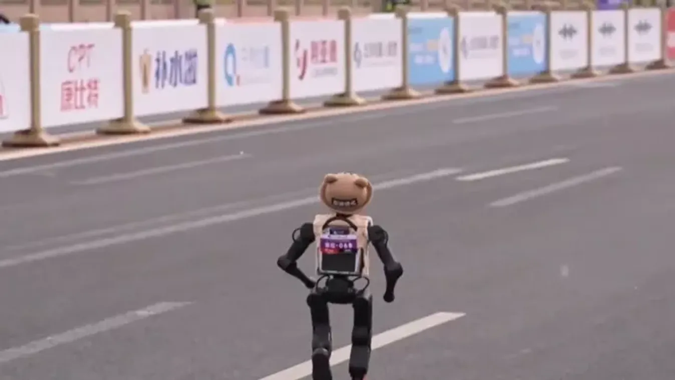 Rekordidővel nyert félmaratont egy robot