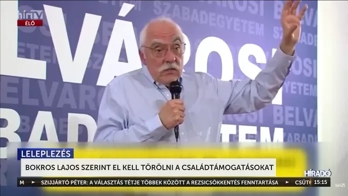 Bokros Lajos elvenné a családi pótlékot