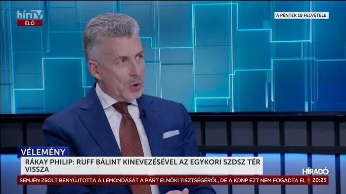 Márki-Zay Péter szerint Ruff Bálint nulla tapasztalattal várja a miniszteri kinevezést