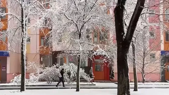60 centiméteres hó esett ebben a városban