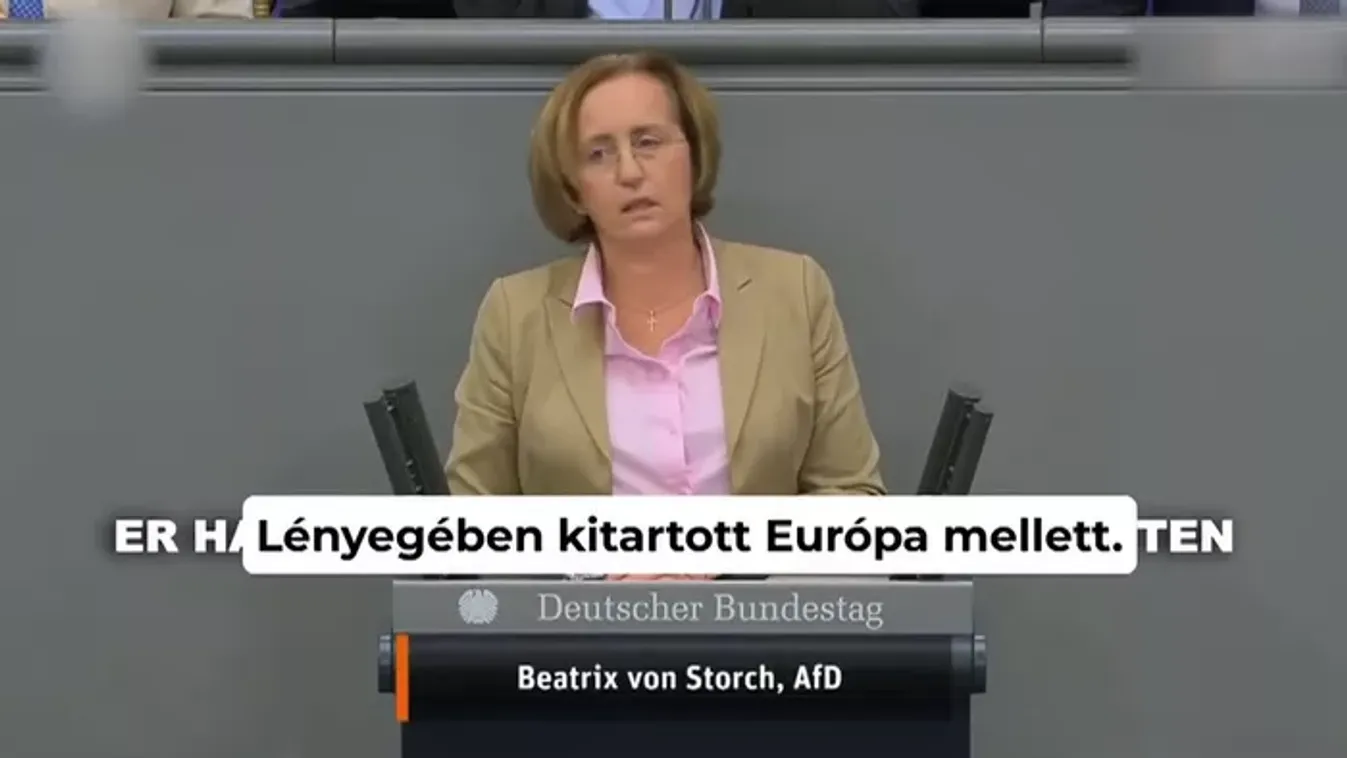 A német parlamentben dicsérték Orbán Viktor munkáját