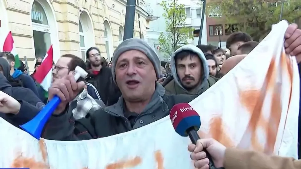 Ismét provokátorok próbálták megzavarni Orbán Viktor országjárását