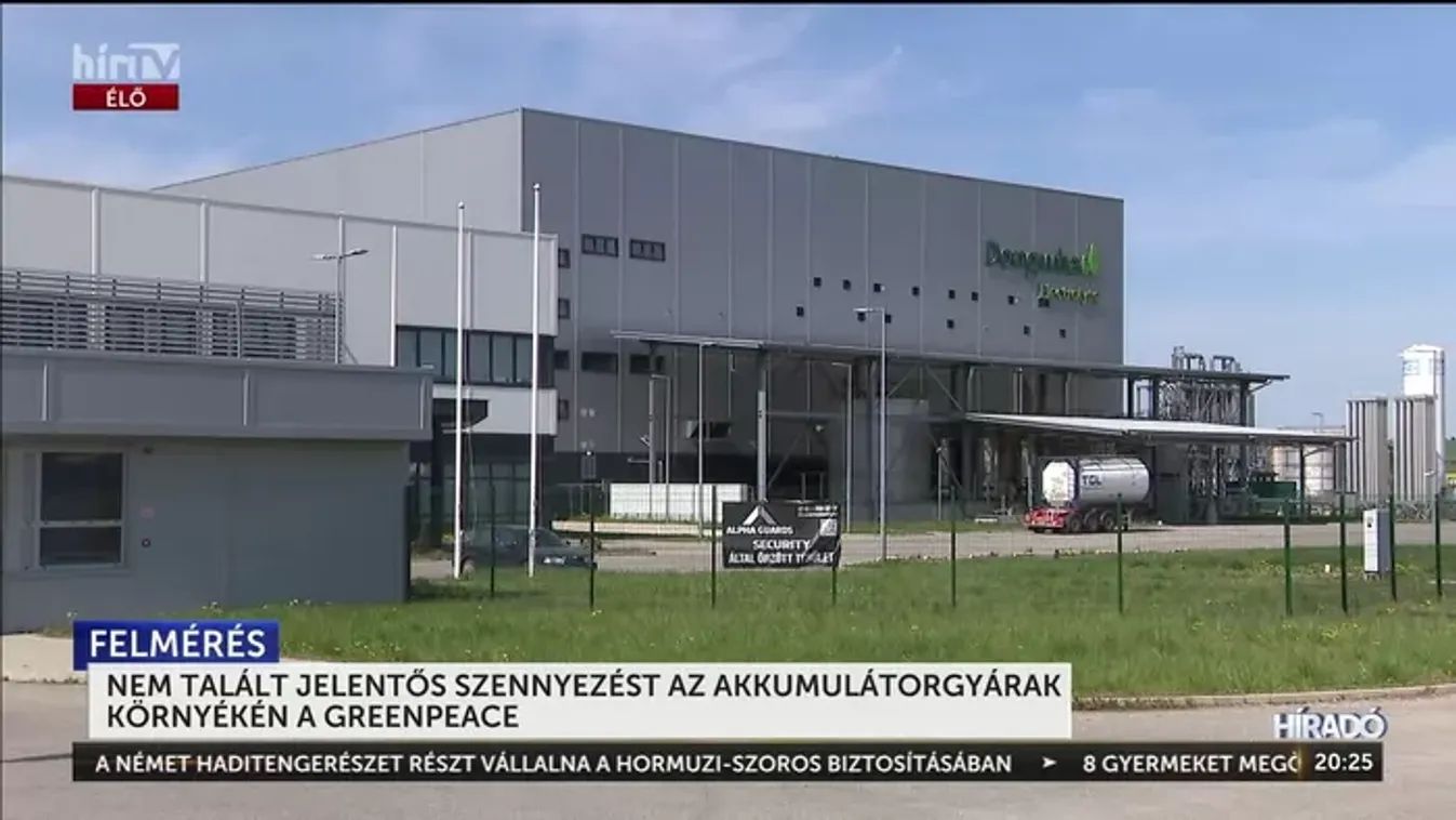 Nincs határértéket meghaladó szennyezés a hazai akkumulátor-gyárak környezetében