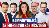Kampányhajrá az energiaválság árnyékában – éles vita a HírTV stúdiójában