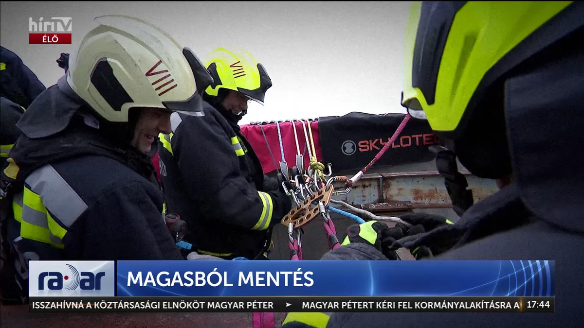 A SOTE tetején vizsgázott a budapesti elit mentőegység