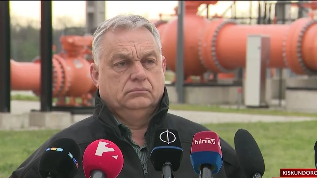 Orbán Viktor rendkívüli sajtótájékoztatója Kiskundorozsmán