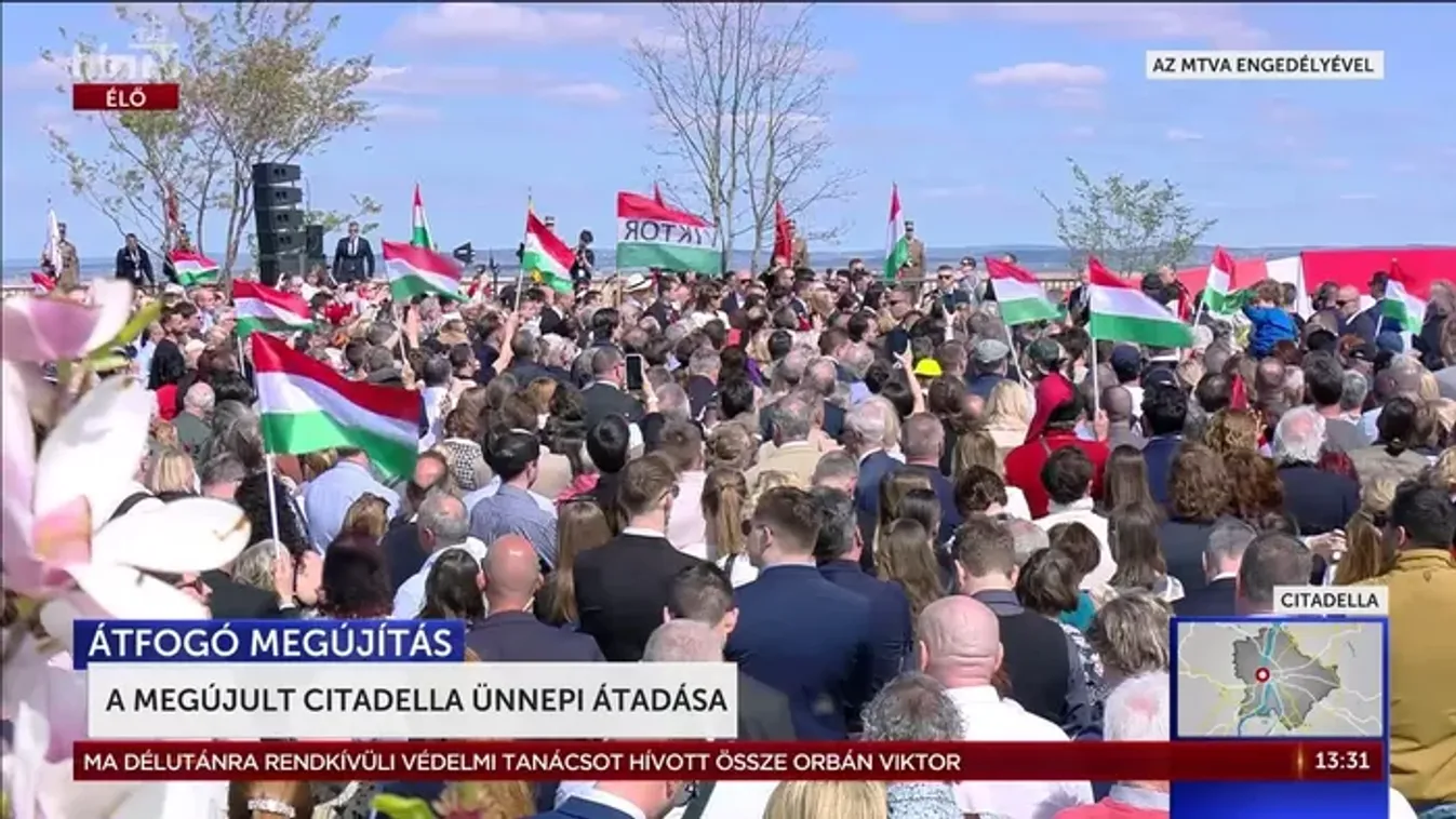 A megújult Citadella ünnepi átadása – Orbán Viktor beszéde