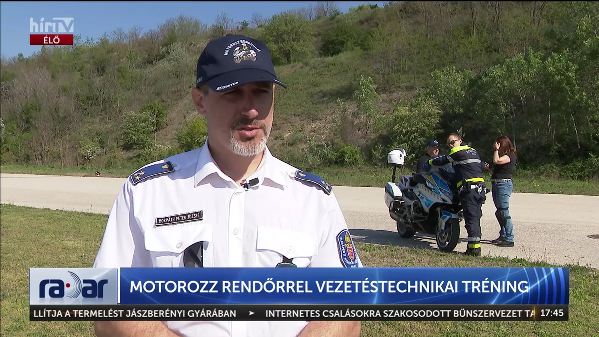 Motorozz rendőrrel: Négy alkalomra bővült a rendőrségi vezetéstechnikai tréning