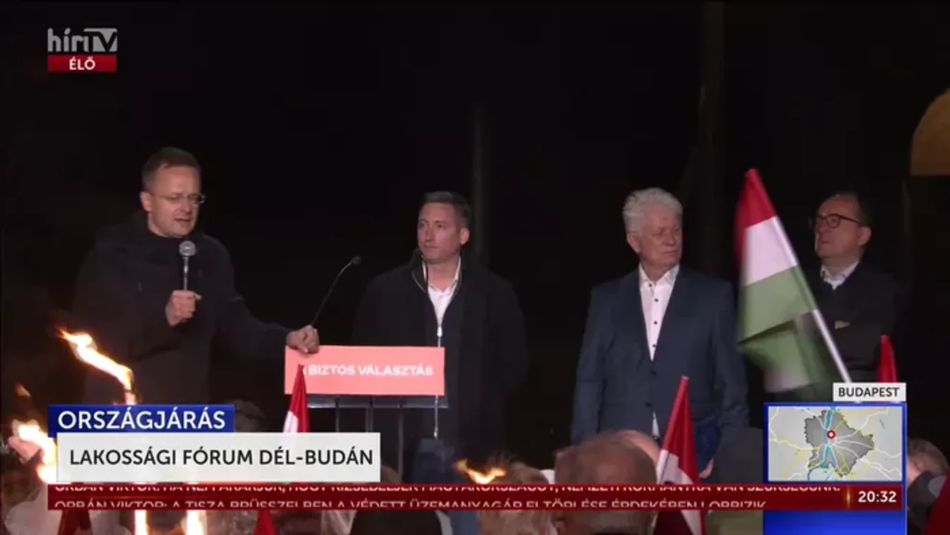 Lakossági fórum Dél-Budán: Szijjártó Péter, Kocsondi Márk, Németh Zsolt, Karsay Ferenc