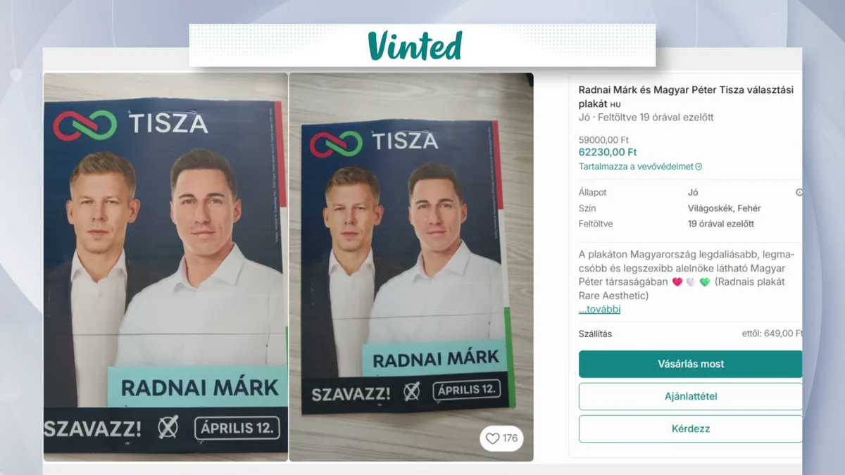 Új politikai trend: dedikált plakátokért fizetnek súlyos pénzeket a Tisza Párt szimpatizánsai