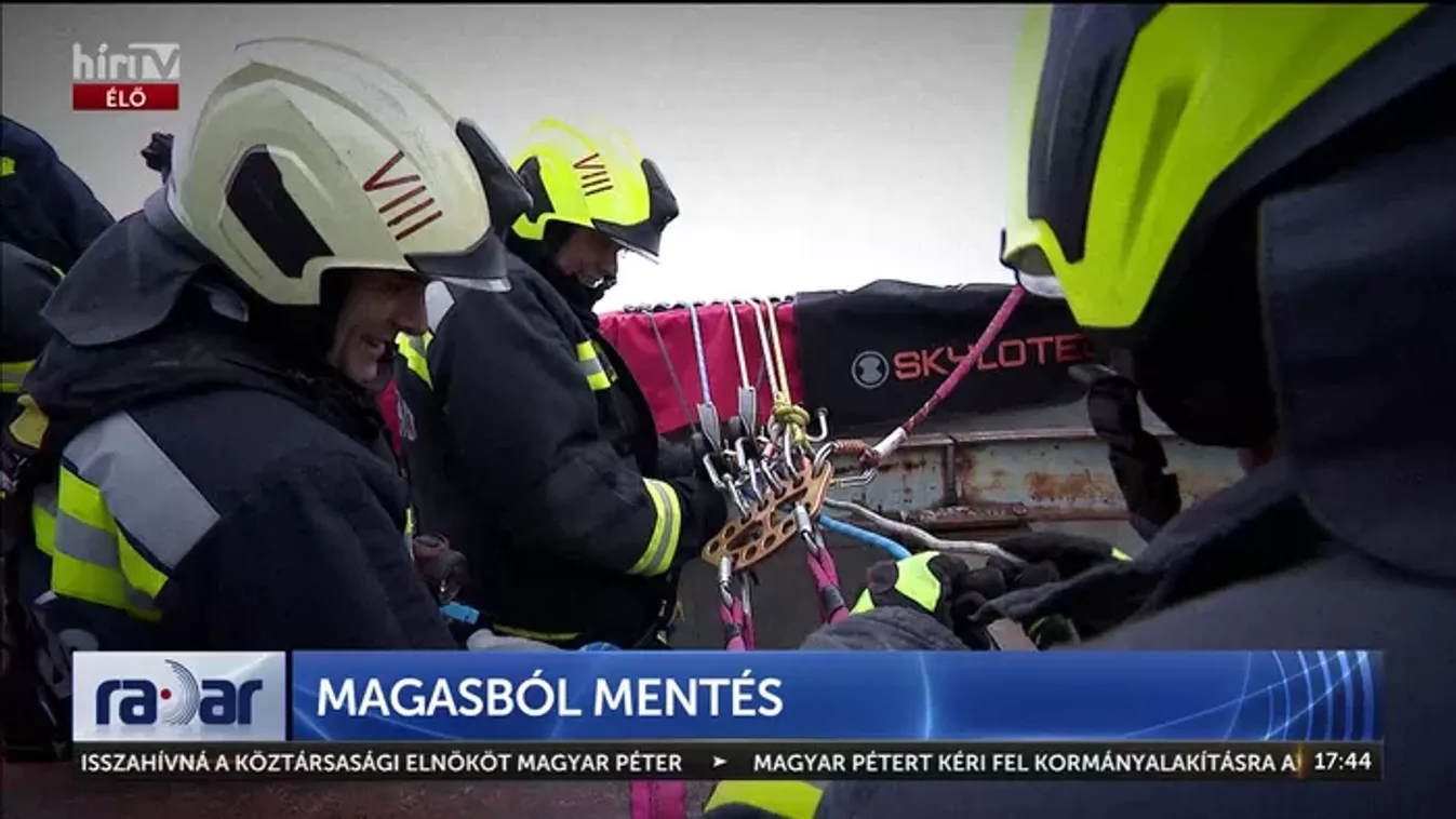 A SOTE tetején vizsgázott a budapesti elit mentőegység