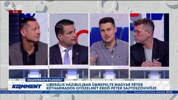 Koccintás a Tisza-sikerre? Erdő Péter szóvivője körül forrnak az indulatok