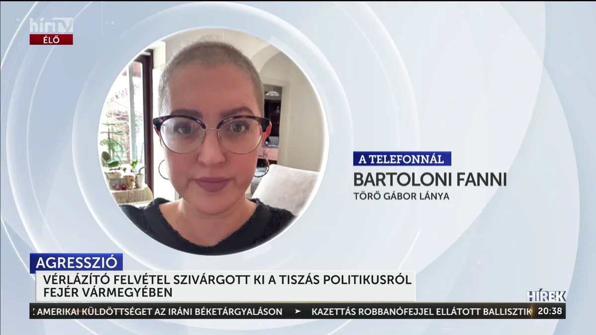 Döbbenetes videó: A Tisza Párt jelöltje fizikai erőszakkal és fenyegetéssel kampányol?