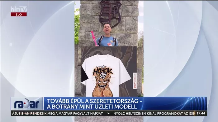 Kiderült, mennyit keres a tiszás rapper a botrányos pólókon