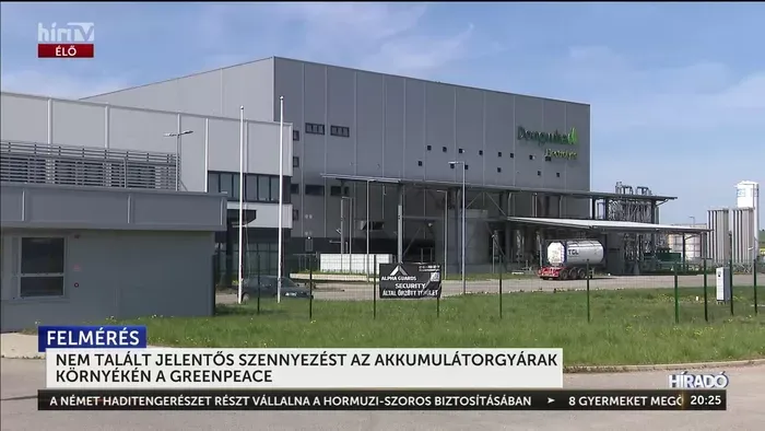 Nincs határértéket meghaladó szennyezés a hazai akkumulátor-gyárak környezetében