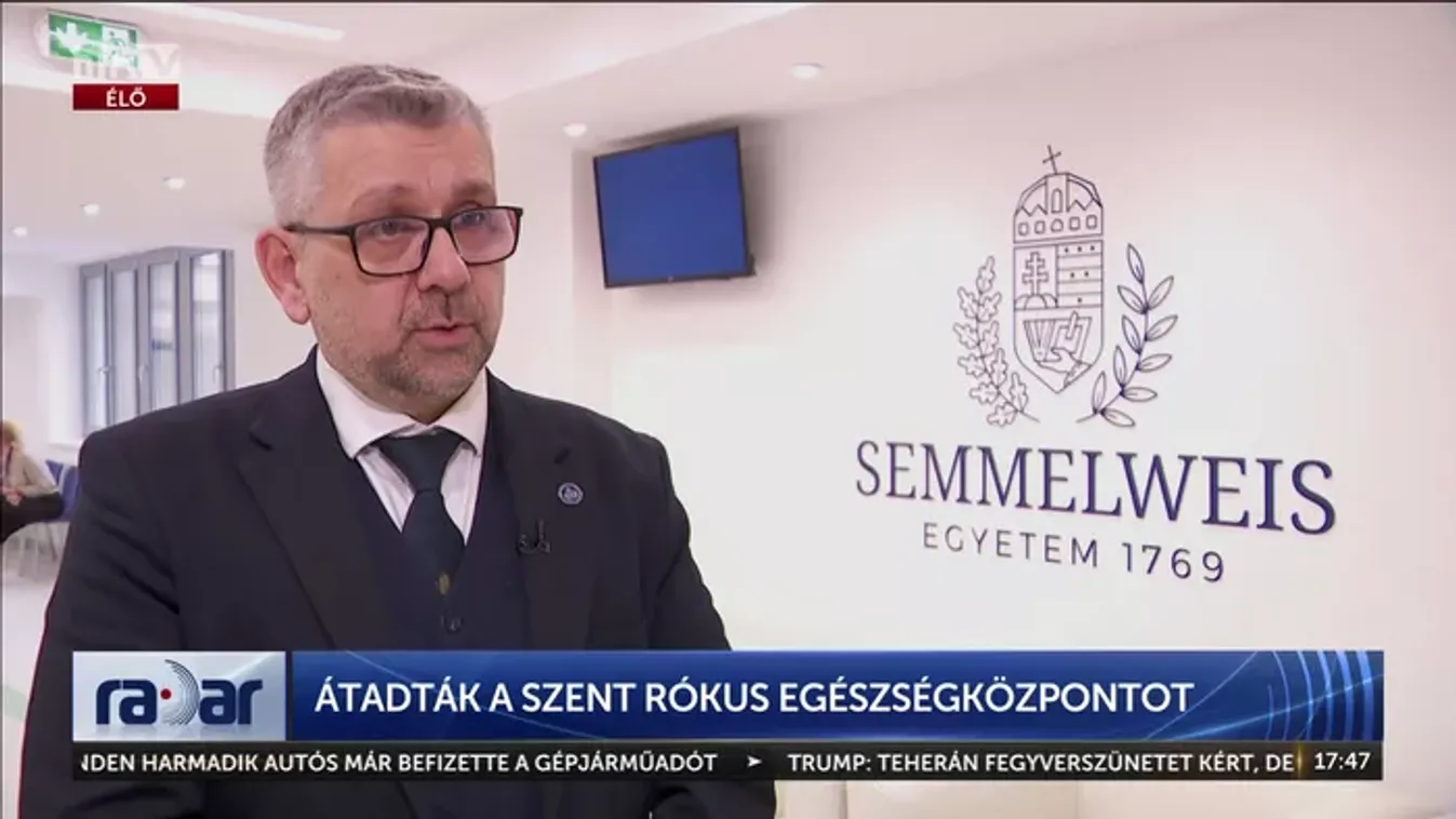 Megnyílt a 10 milliárdból felújított Szent Rókus Egészségközpont