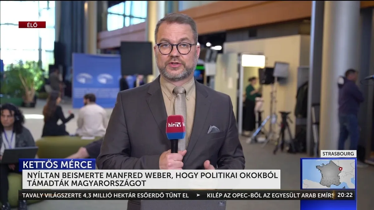 Manfred Weber a 7-es cikk szerinti eljárás felfüggesztését javasolja