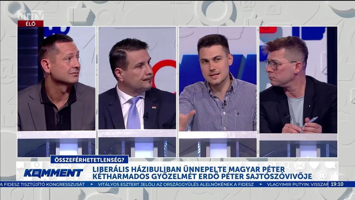 Koccintás a Tisza-sikerre? Erdő Péter szóvivője körül forrnak az indulatok