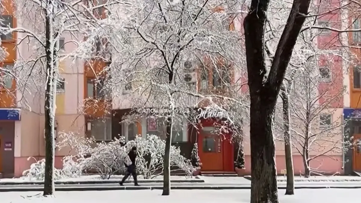 60 centiméteres hó esett ebben a városban