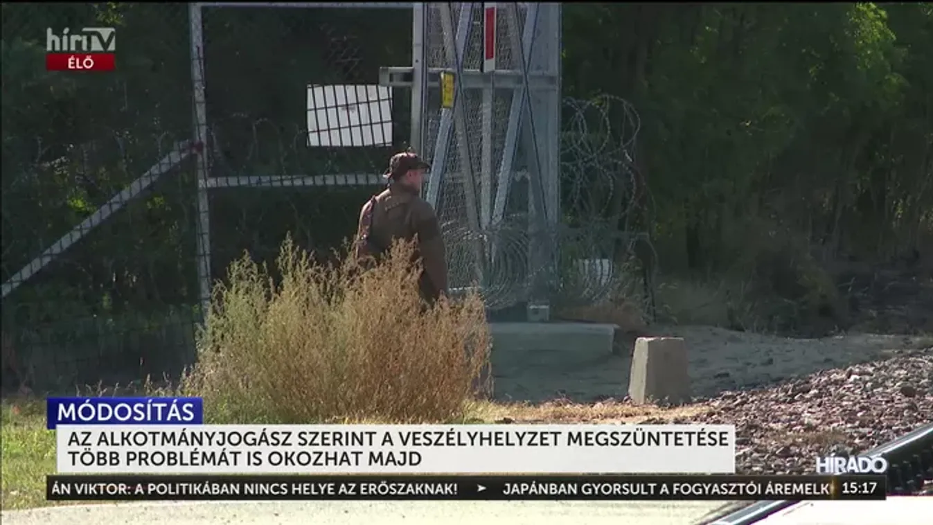 Az alkotmányjogász szerint a veszélyhelyzet megszüntetése több problémát is okozhat