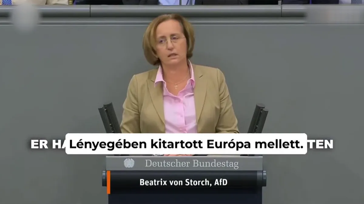 A német parlamentben dicsérték Orbán Viktor munkáját