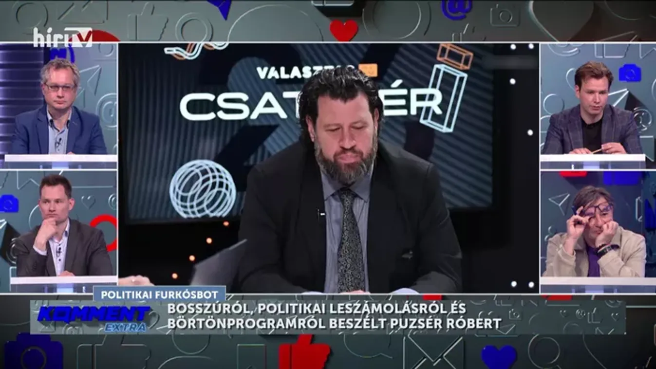 Bosszúról, politikai leszámolásról és börtönprogramról beszélt Puzsér Róbert